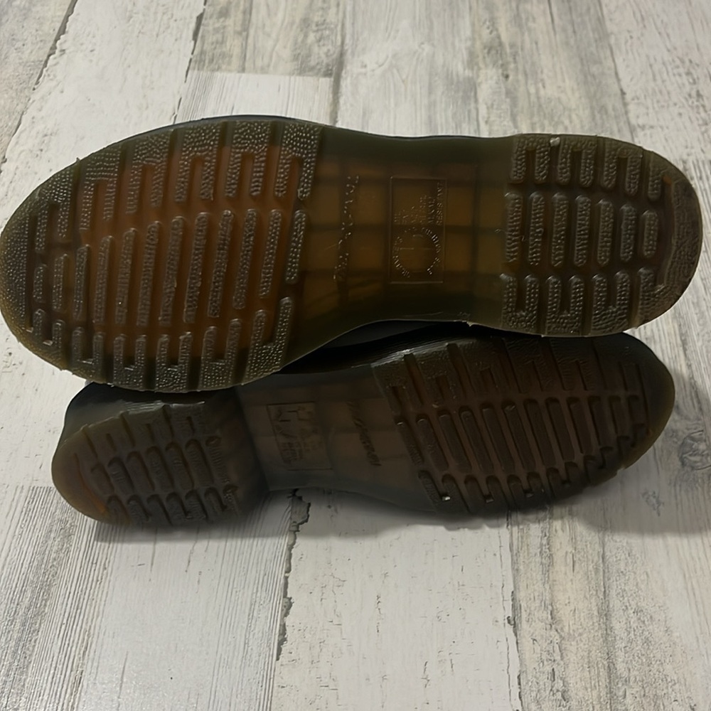 Dr. Martens White Combat Boots Size 8 - Picture 8 of 10